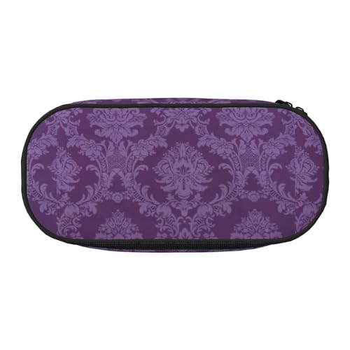 JBJGKHLP Praktisches Federmäppchen mit violettem Aufdruck, praktische Stiftaufbewahrungstaschen, Schule, Büro, Essentials, lebendig, Schwarz , Einheitsgröße, Taschen-Organizer JBJGKHLP Praktisches Federmäppchen mit violettem Aufdruck, praktische Stiftaufbewahrungstaschen, Schule, Büro, Essentials, lebendig, Schwarz , Einheitsgröße, Taschen-Organizer von JBJGKHLP