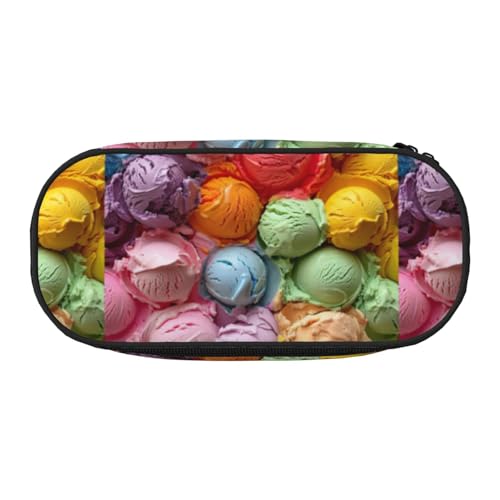 JBJGKHLP Viele farbige Eiscreme-Drucke, praktische Stifteetui, praktische Stiftaufbewahrungstaschen, Schule, Büro, Essentials, lebendig, Schwarz , Einheitsgröße, Taschen-Organizer JBJGKHLP Viele farbige Eiscreme-Drucke, praktische Stifteetui, praktische Stiftaufbewahrungstaschen, Schule, Büro, Essentials, lebendig, Schwarz , Einheitsgröße, Taschen-Organizer von JBJGKHLP