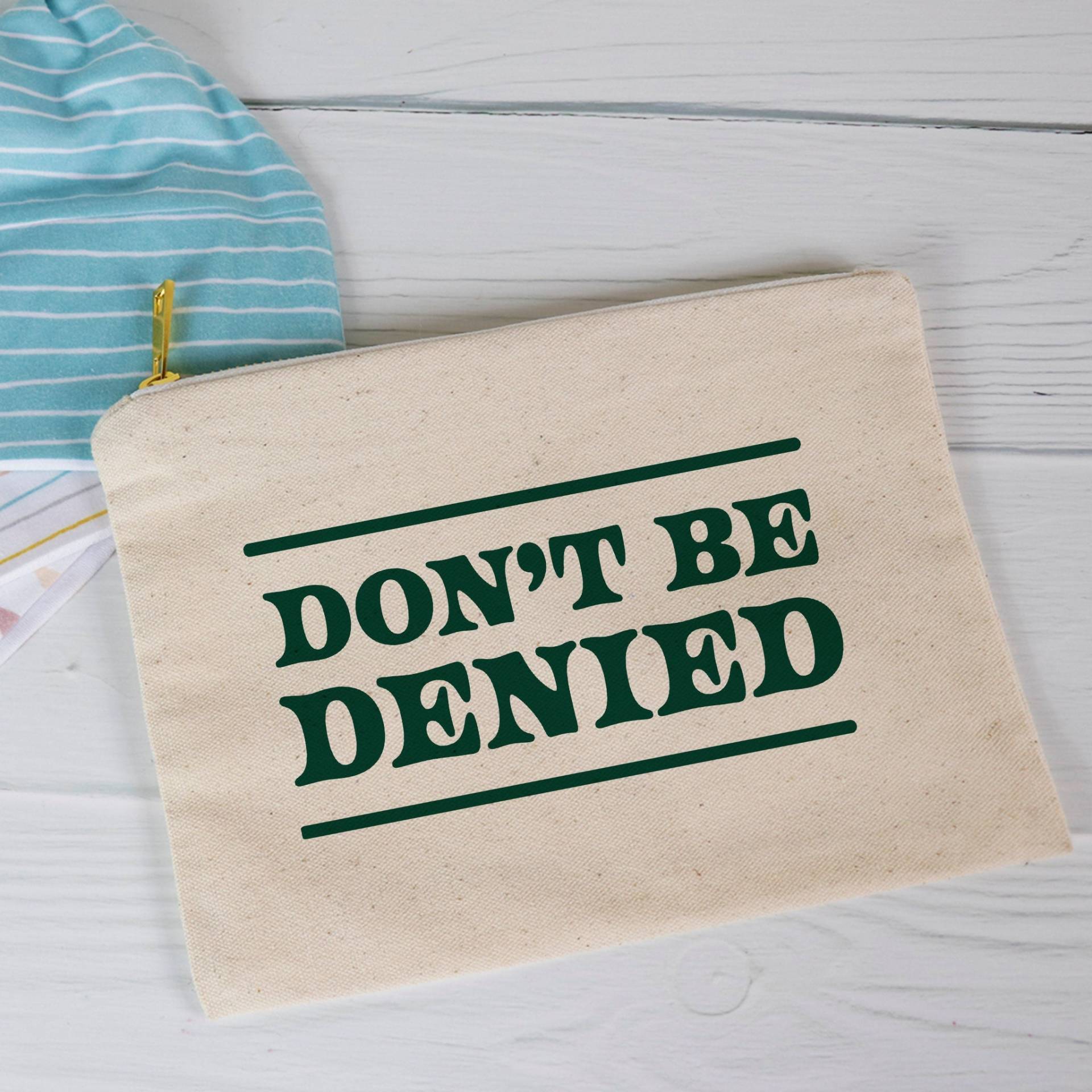Don't Be Denied Canvas Reißverschlusstasche | Kosmetiktasche Für Frauen Federmäppchen Neil Young Lyrik Weit Verbreitetes Panic Zitat Don't Be Denied Canvas Reißverschlusstasche | Kosmetiktasche Für Frauen Federmäppchen Neil Young Lyrik Weit Verbreitetes Panic Zitat von JBNelsonDesigns