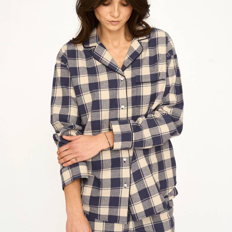 JBS of Denmark Flannel Nachthemd, Multi, Größe: M, Damen von JBS of Denmark