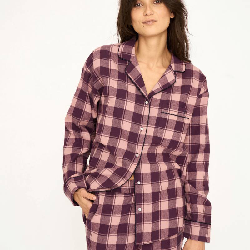 JBS of Denmark Flannel Nachthemd, Multi, Größe: S, Damen von JBS of Denmark