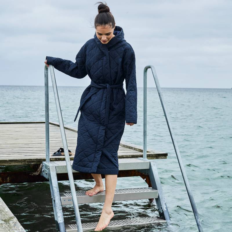 JBS of Denmark Outdoor Bademantel, Blau, Größe: M/L, Damen von JBS of Denmark