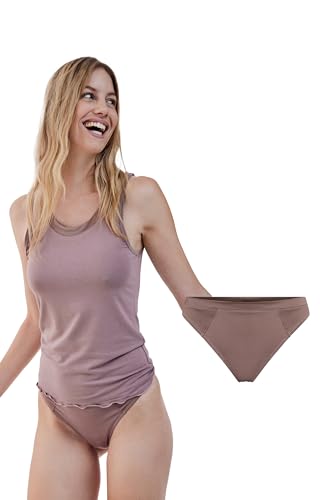 JBS of Denmark String Damen Bambus Unterhosen Temperaturregulierende und Feuchtigkeitsabsorbierende Damen-Unterhosen FSC®-zertifizierter Slips Unterwäsche Strings & Tangas für Frauen von JBS of Denmark