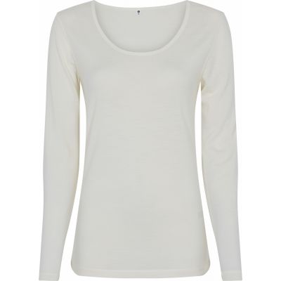 JBS of Denmark Wool Blend Oberteil, Weiß, Größe: M, Damen von JBS of Denmark