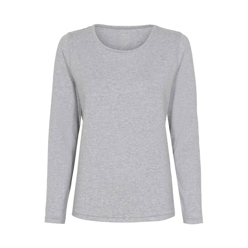 JBS of Denmark von Dänemark Bambusblend ls Bluse, Grau, Größe: L, Damen von JBS of Denmark