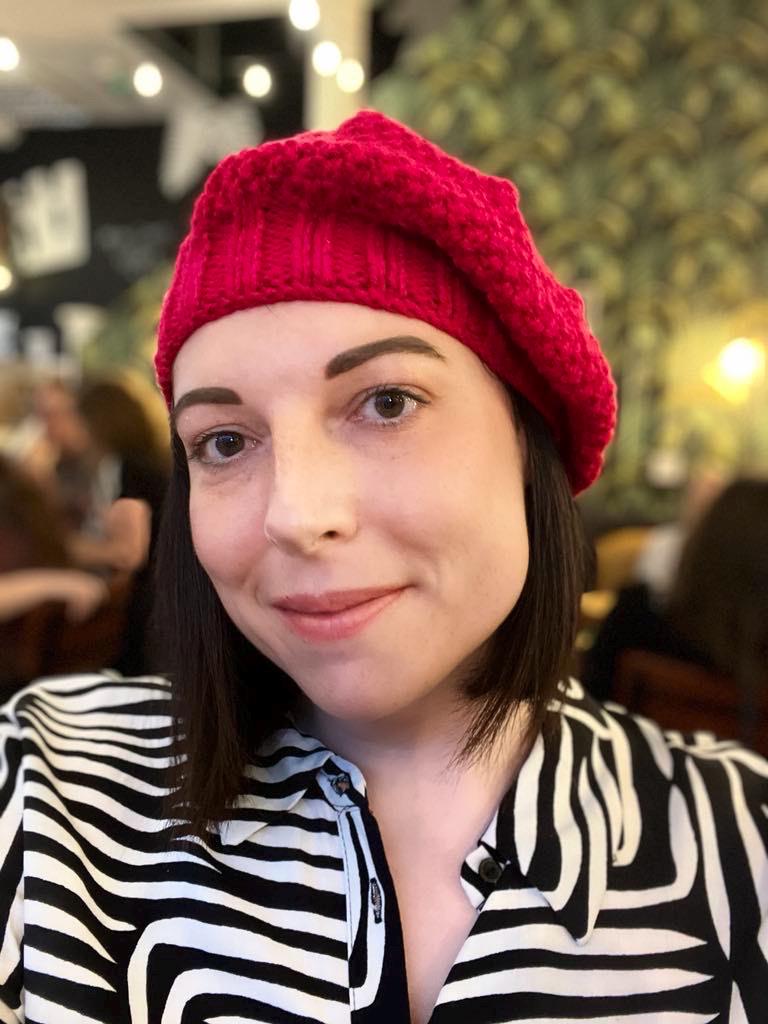 Erwachsene Handgestrickte Acryl Baskenmütze von JBSKRAFTS