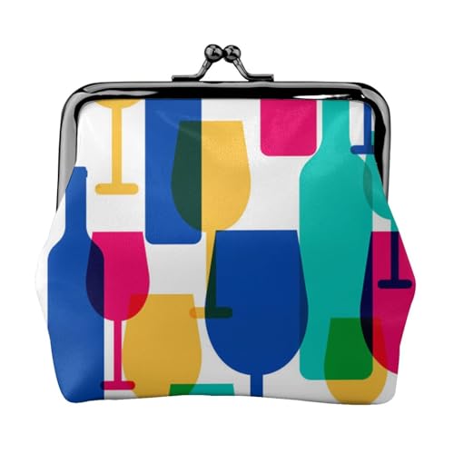 Jbyjbx Kompakte Münzbörse mit Cocktailgläsern und Weinflaschen, niedlich, klein, mit Reißverschluss, mit Kussverschluss, für den täglichen Gebrauch und als Geschenk Jbyjbx Kompakte Münzbörse mit Cocktailgläsern und Weinflaschen, niedlich, klein, mit Reißverschluss, mit Kussverschluss, für den täglichen Gebrauch und als Geschenk von JBYJBX