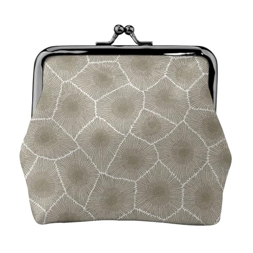 Jbyjbx Petoskey Kompakte Münzgeldbörse mit Steindruck, niedlich, klein, Reißverschluss, mit Kussverschluss, für den täglichen Gebrauch und als Geschenk von JBYJBX