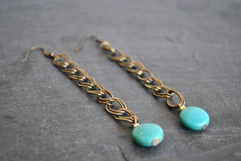 Hängen Kette Boho Stil Ohrringe von JBeseda