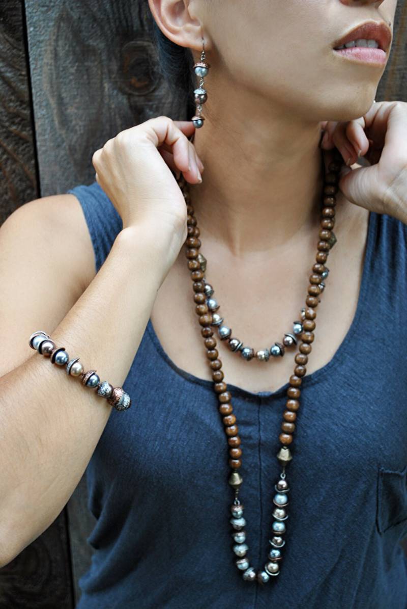 Holzperlen Perlen Set von JBeseda