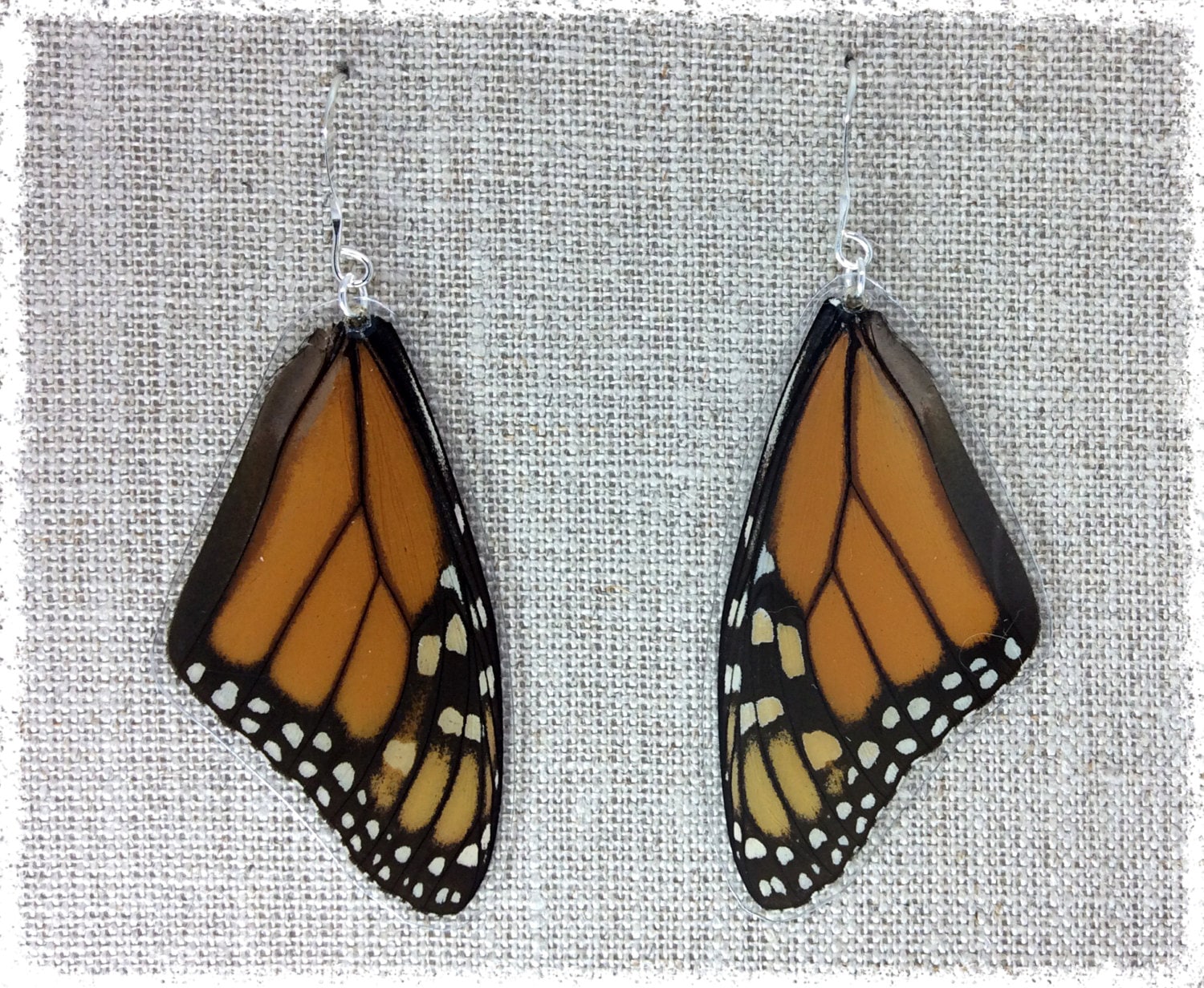 Echter Schmetterlingsflügel Schmuck; Ohrringe; König; Orange-Schwarz; Top-Wing; Insekt Schmuck Echter Schmetterlingsflügel Schmuck; Ohrringe; König; Orange-Schwarz; Top-Wing; Insekt Schmuck von JBirdsPerch