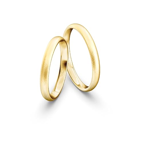 JC Trauringe | Paarringe | Traumhafte Eheringe 3 mm breit I 333 Gold Poliert I Verlobungsringe Partnerringe Gelbgold mit Gravur in edler Schatulle I 2 Hochzeitsringe | Ringe ohne Stein I NT08 JC Trauringe | Paarringe | Traumhafte Eheringe 3 mm breit I 333 Gold Poliert I Verlobungsringe Partnerringe Gelbgold mit Gravur in edler Schatulle I 2 Hochzeitsringe | Ringe ohne Stein I NT08 von JC Trauringe
