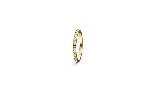 JC Trauringe Silber 925/Vergoldet I Einzelring Ehering I Wedding Rings | Verlobungs-ring | Partnerring mit Gravur in edler Schatulle 1 Hochzeitsring Damenring STL74 von JC Trauringe
