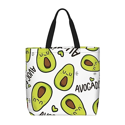 JCAKES Damen-Schultertasche – Cartoon-Birnen-Tragetasche, Handtasche mit Griff oben, für Arbeit, Reisen, Business, Einkaufen und Freizeit, Schwarz , Einheitsgröße von JCAKES