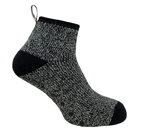 JCB - Herren Lowcut Thermasock Arbeit, grau, 6-8.5 von JCB