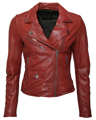 JCC Lederjacke 8007 Red M von JCC