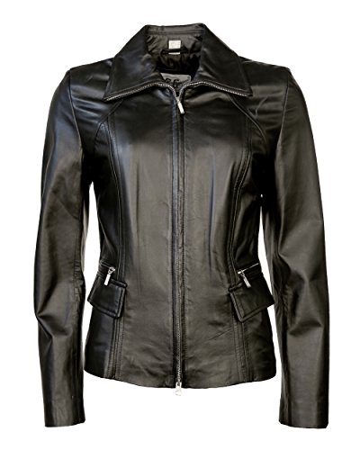 JCC Damen Lederjacke Triesta Black 36 von JCC