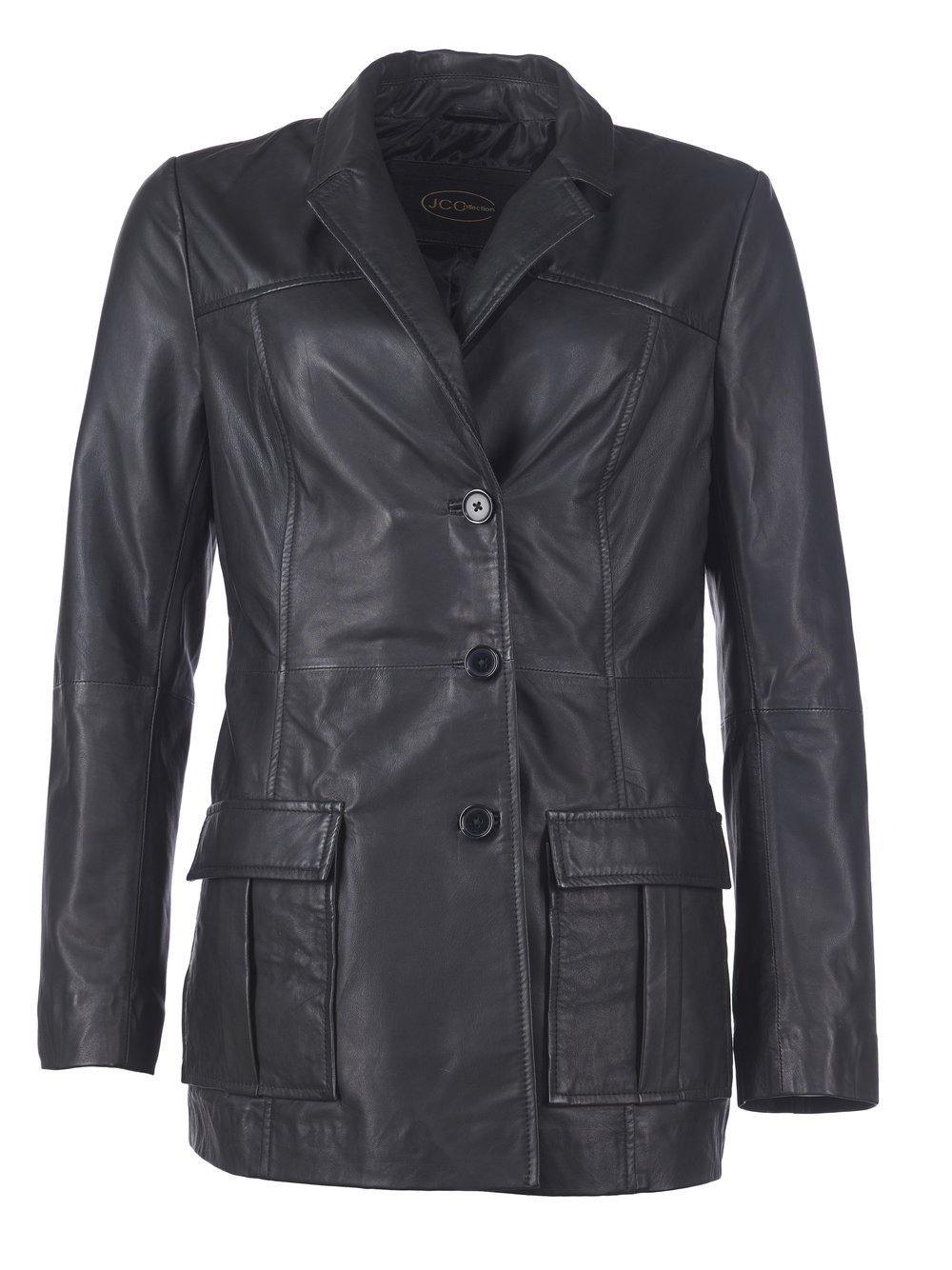 JCC Lederblazer Damen, schwarz von JCC