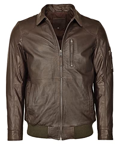 JCC Lederblouson 31018159 Brown 56 von JCC