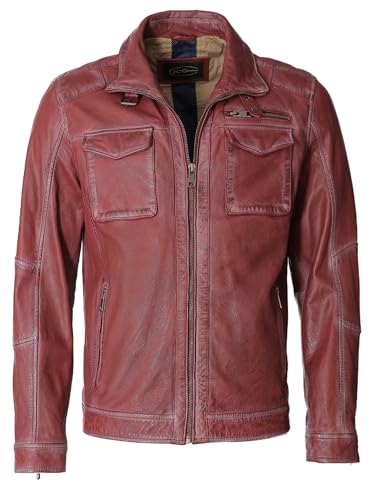 JCC Lederjacke 31020345 Red 50 von JCC