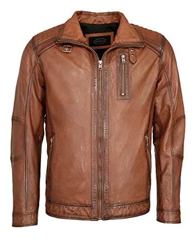 JCC Lederjacke 31020351 Cognac 56 von JCC