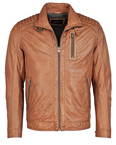 JCC Lederjacke 31020351 Light Cognac 54 von JCC