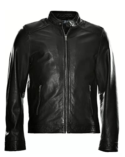 JCC Lederjacke 31020355 Black 48 von JCC