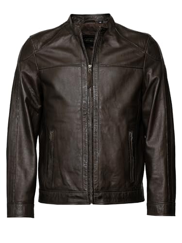 JCC Lederjacke 31023508 Brown 50 von JCC