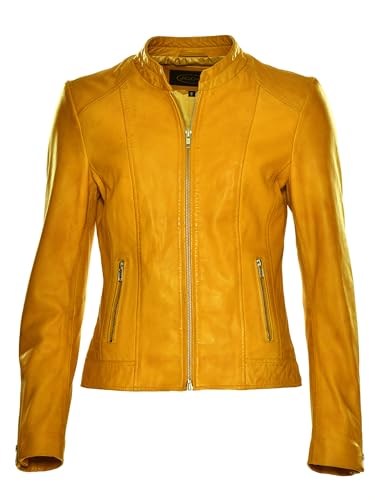 JCC Lederjacke 31024025 Yellow M von JCC