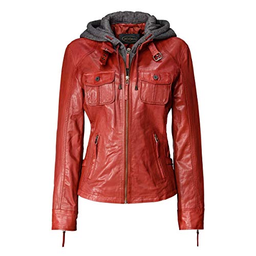 JCC Lederjacke 31024028 Red 42 von JCC
