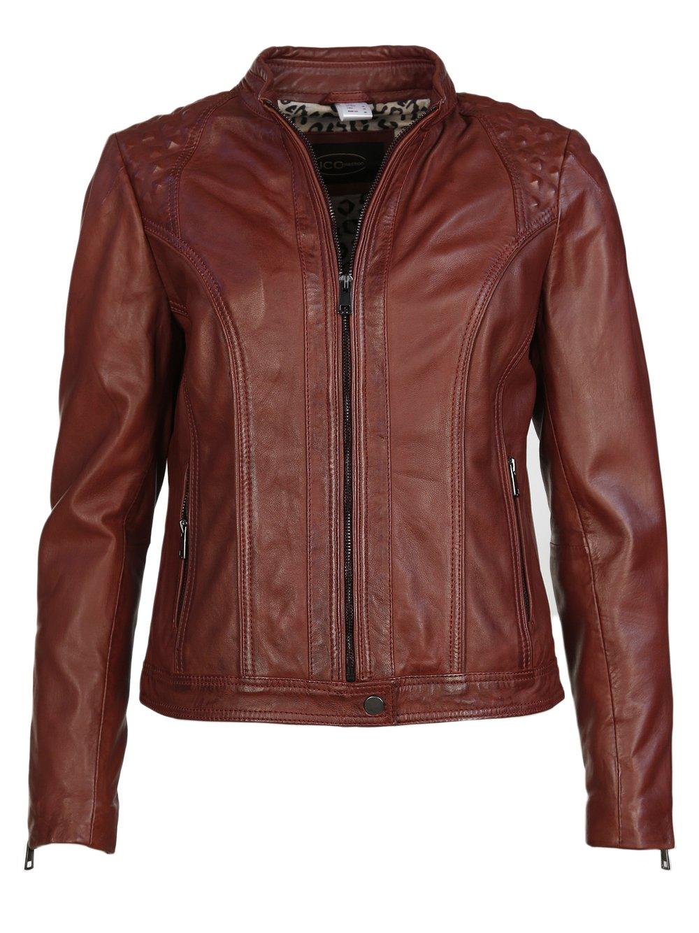 JCC Lederjacke Damen, rot von JCC