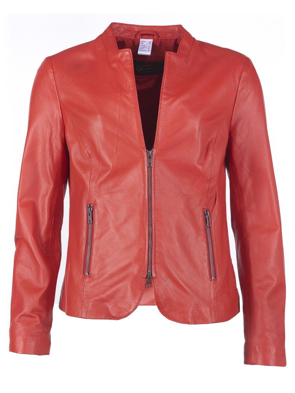 JCC Lederjacke Damen, rot von JCC