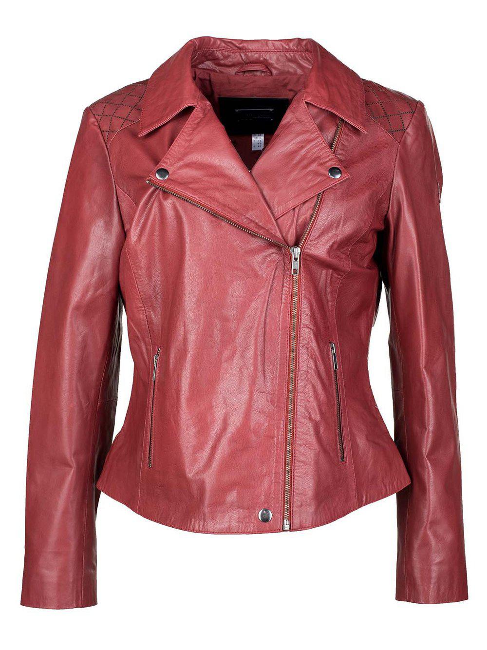 JCC Lederjacke Damen, rot von JCC