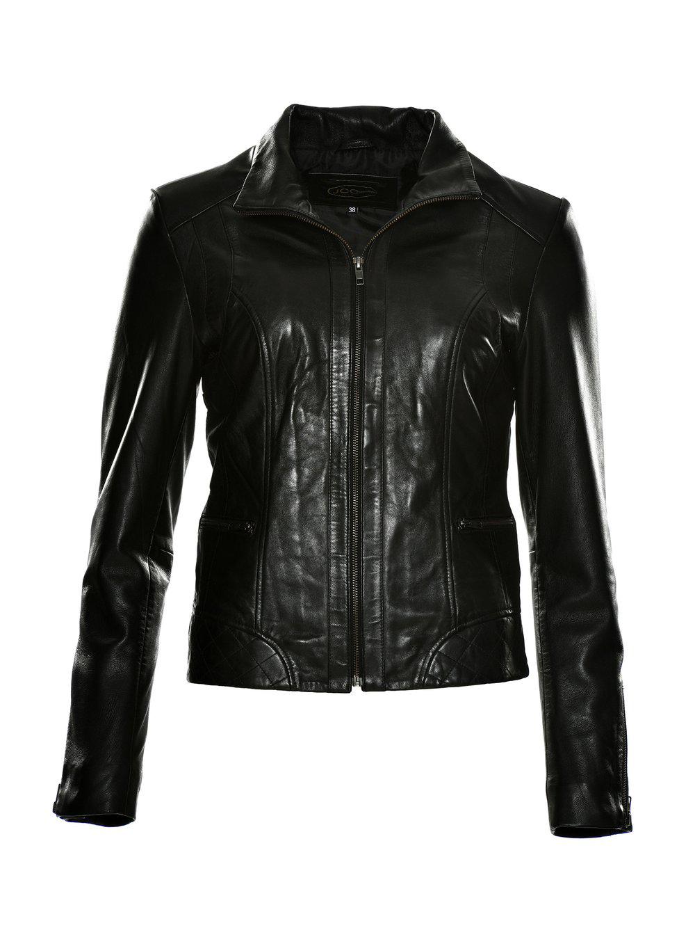 JCC Lederjacke Damen, schwarz von JCC