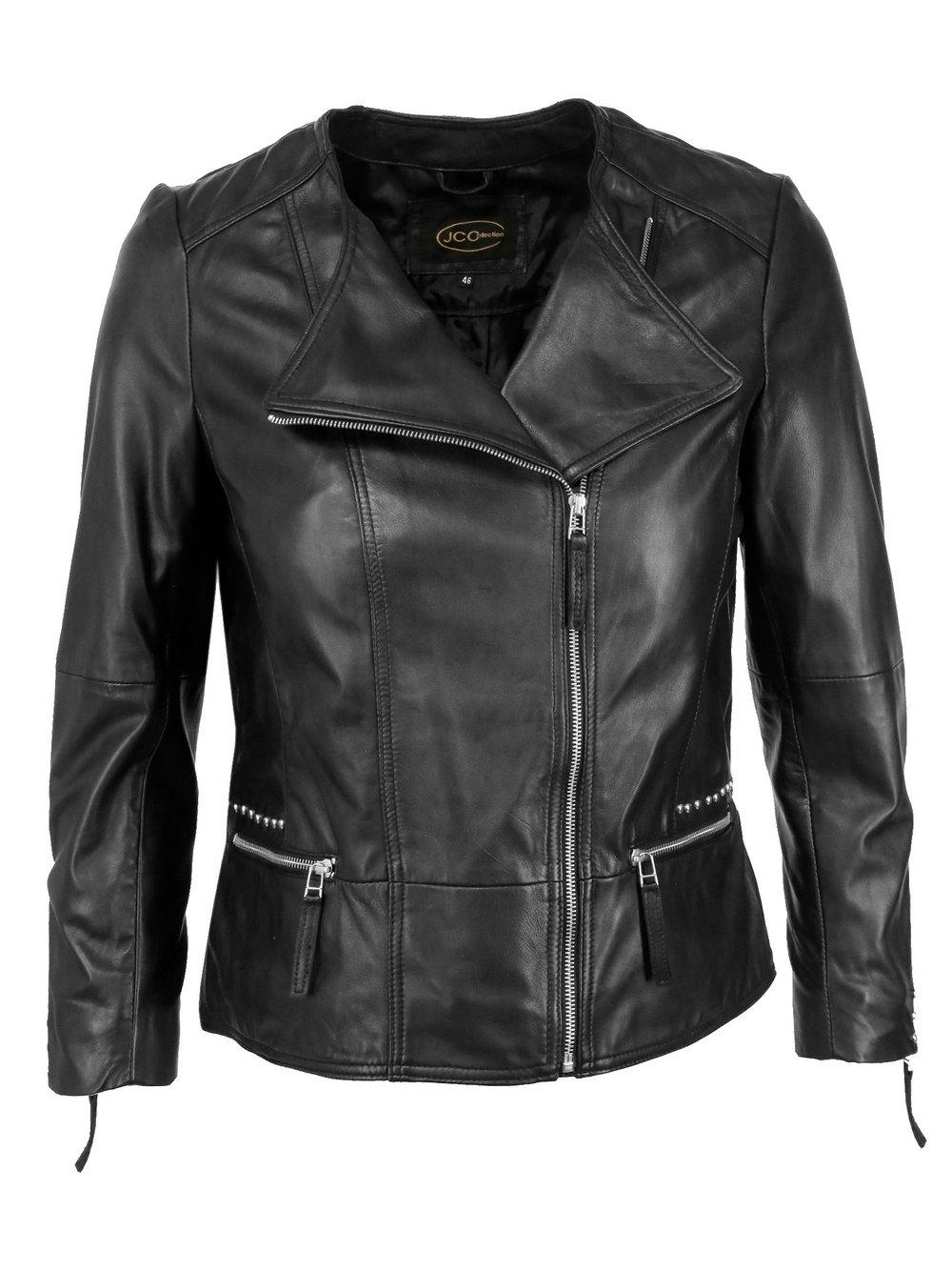 JCC Lederjacke Damen, schwarz von JCC