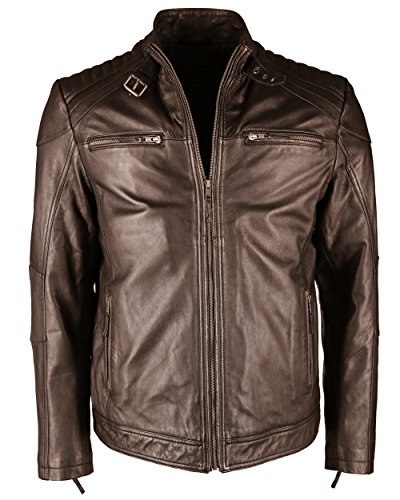 JCC Lederjacke Ik3 Brown 50 von JCC