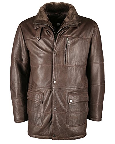 JCC Lederjacke Jcc-09-703 Dark Brown 66 von JCC