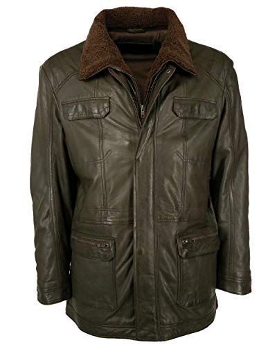 JCC Ledermantel 41607 Olive 52 von JCC