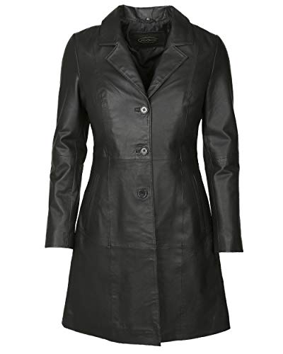 JCC Ledermantel Ik14-2 Black 50 von JCC