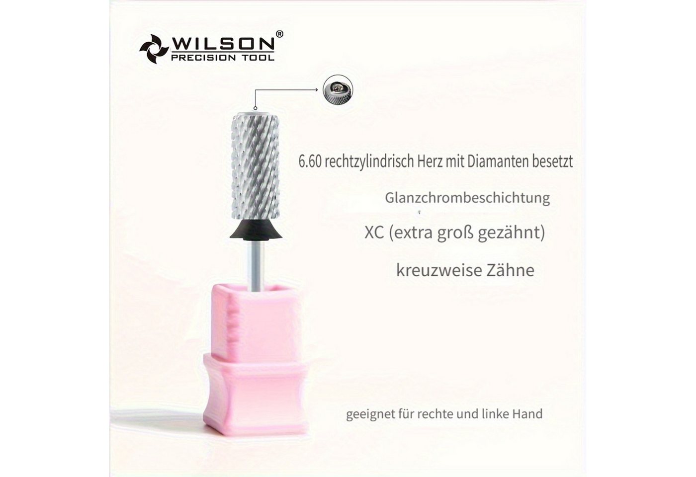 JCMaster Maniküre-Pediküre-Set 6.6mm Professionelle Nagelschleifköpfe gerader Nagelbohrer JCMaster Maniküre-Pediküre-Set 6.6mm Professionelle Nagelschleifköpfe gerader Nagelbohrer von JCMaster