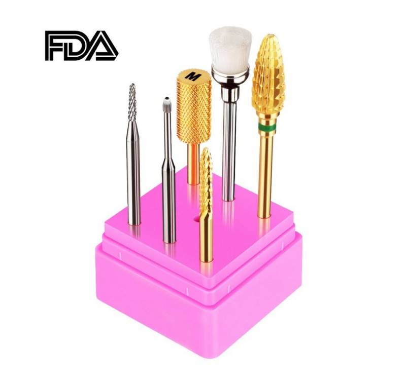 JCMaster Maniküre-Pediküre-Set, 5x Premium Nagelfräser Hartmetall Bits JCMaster Maniküre-Pediküre-Set, 5x Premium Nagelfräser Hartmetall Bits von JCMaster