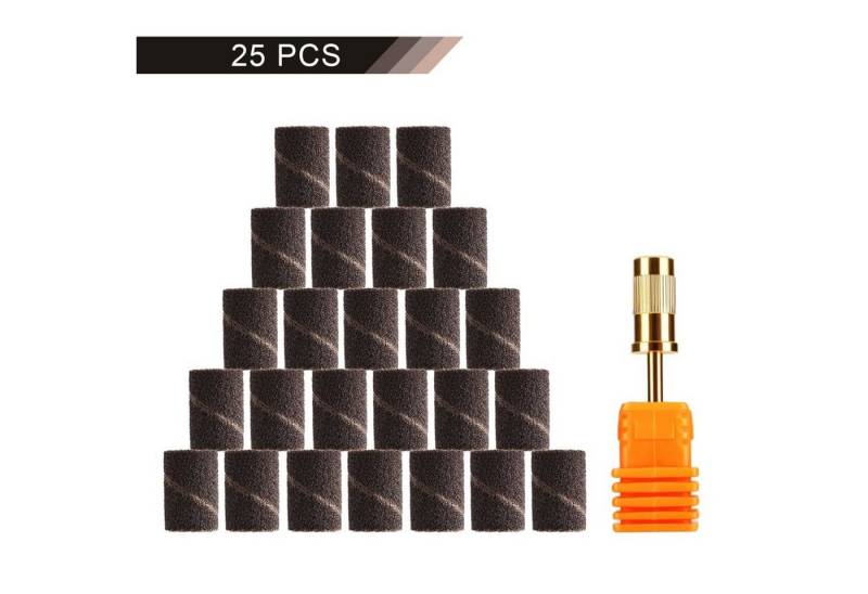 JCMaster Maniküre-Pediküre-Set, 25x Nagelfräser Schleifhülsen Schleifbänder JCMaster Maniküre-Pediküre-Set, 25x Nagelfräser Schleifhülsen Schleifbänder von JCMaster