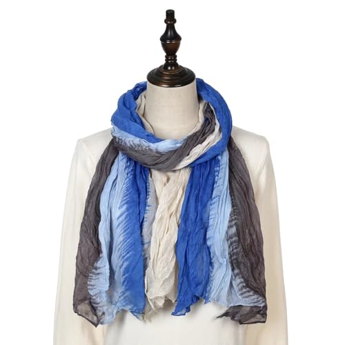 JCUGSBS Damen Schal Schlauchschal leichter loop Schal Halstuch Tuch weich und angenehm auf der Haut,180cm von JCUGSBS