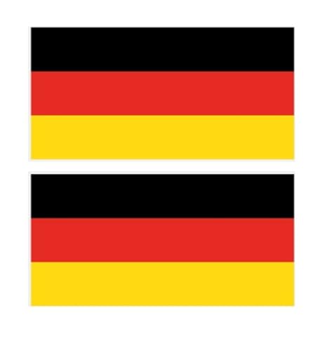 10 Stück 60 x 80 mm, wasserdicht, Einweg-Fußball-Fan-Flagge, temporäre Tätowierung, Gesichts-Patch (Color : Germany, Size : A) von JCUIyon