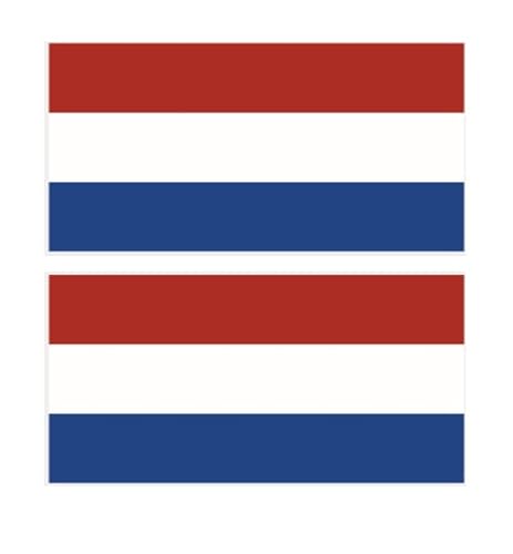 10 Stück 60 x 80 mm, wasserdicht, Einweg-Fußball-Fan-Flagge, temporäre Tätowierung, Gesichts-Patch (Color : Netherlands, Size : A) von JCUIyon