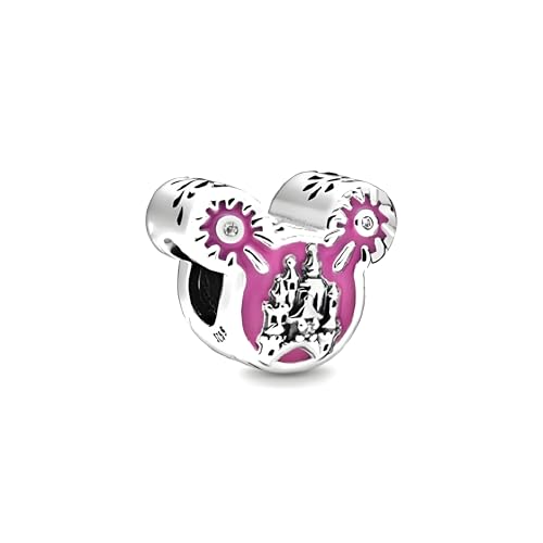 Ciondolo Castello Disney a forma di Topolino in argento sterling 925 compatibile con braccialetto Pandora, Adecuado para Pandora, Argento sterling, Zirconia cubica Ciondolo Castello Disney a forma di Topolino in argento sterling 925 compatibile con braccialetto Pandora, Adecuado para Pandora, Argento sterling, Zirconia cubica von JCaleydo