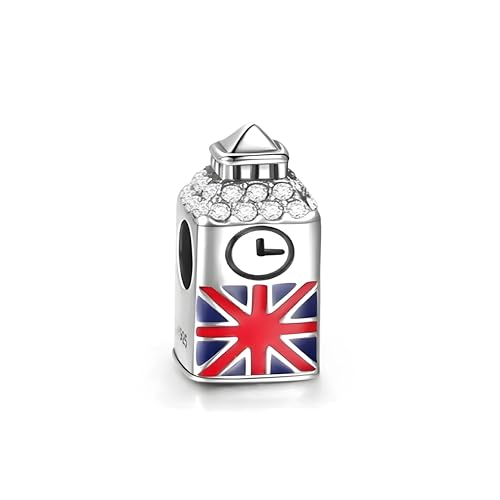 G 196 Charm Big Ben, 925er Sterlingsilber, Kompatibel mit Pandora Armband G 196 Charm Big Ben, 925er Sterlingsilber, Kompatibel mit Pandora Armband von JCaleydo