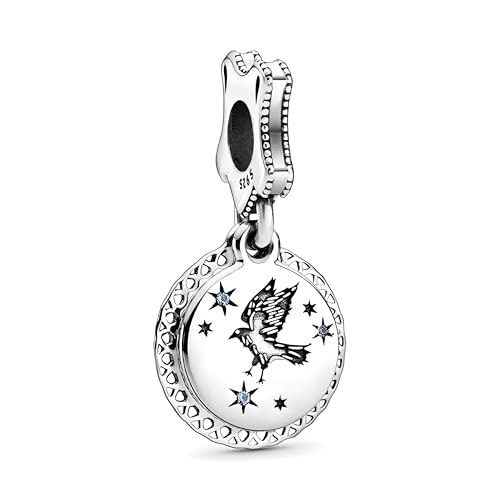 D 100 Charm Ravenclaw, Plata de Ley 925, Compatible con Pulsera Pandora D 100 Charm Ravenclaw, Plata de Ley 925, Compatible con Pulsera Pandora von JCaleydo