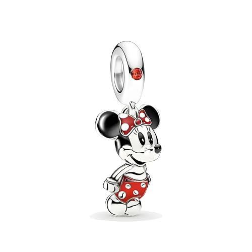 D 101 Charm Minnie Mouse, Plata de Ley 925, Compatible con Pulsera Pandora D 101 Charm Minnie Mouse, Plata de Ley 925, Compatible con Pulsera Pandora von JCaleydo