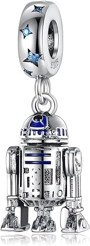 D 102 Charm R2-D2, Plata de Ley 925, Compatible con Pulsera Pandora D 102 Charm R2-D2, Plata de Ley 925, Compatible con Pulsera Pandora von JCaleydo